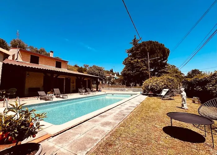Belle 4 Bed, Sud De La France Villa Limoux